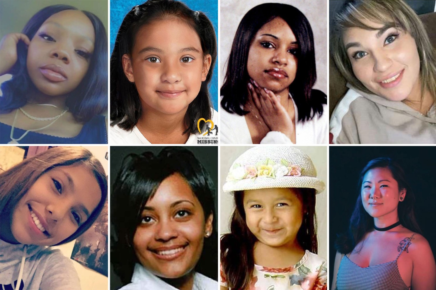 images of missing women of color